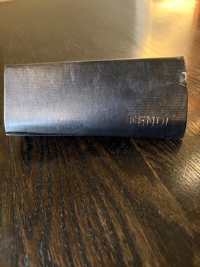 Fendi Black Sunglasses Logo Case Includes Brand New in Package Fendi Dust Cloth